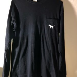 PINK Victoria’s Secret Long Sleeve Campus Tee